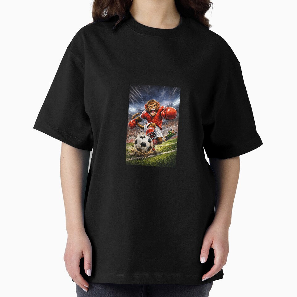 Punch Monkey Soccer Action Sticker by Krishkhatri312
