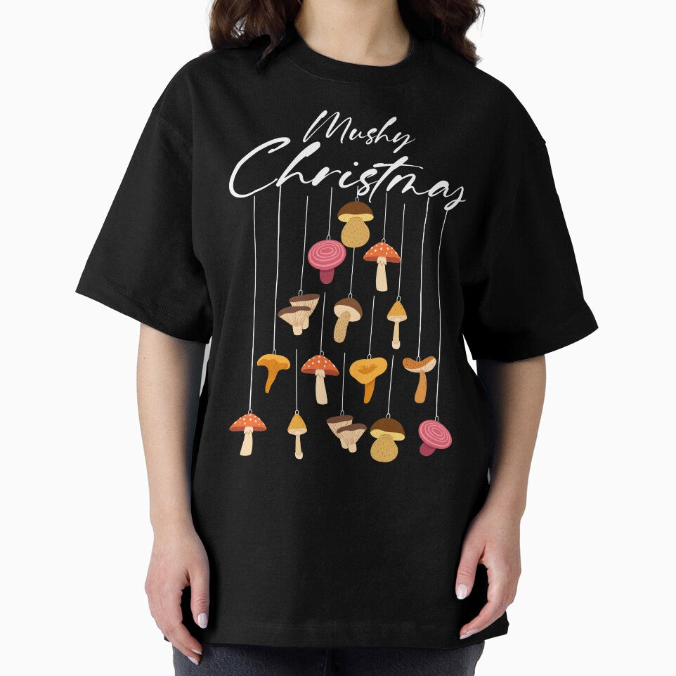 Mushy Christmas Men Women Kids Funny Ugly Christmas Mushroom by KsuAnn