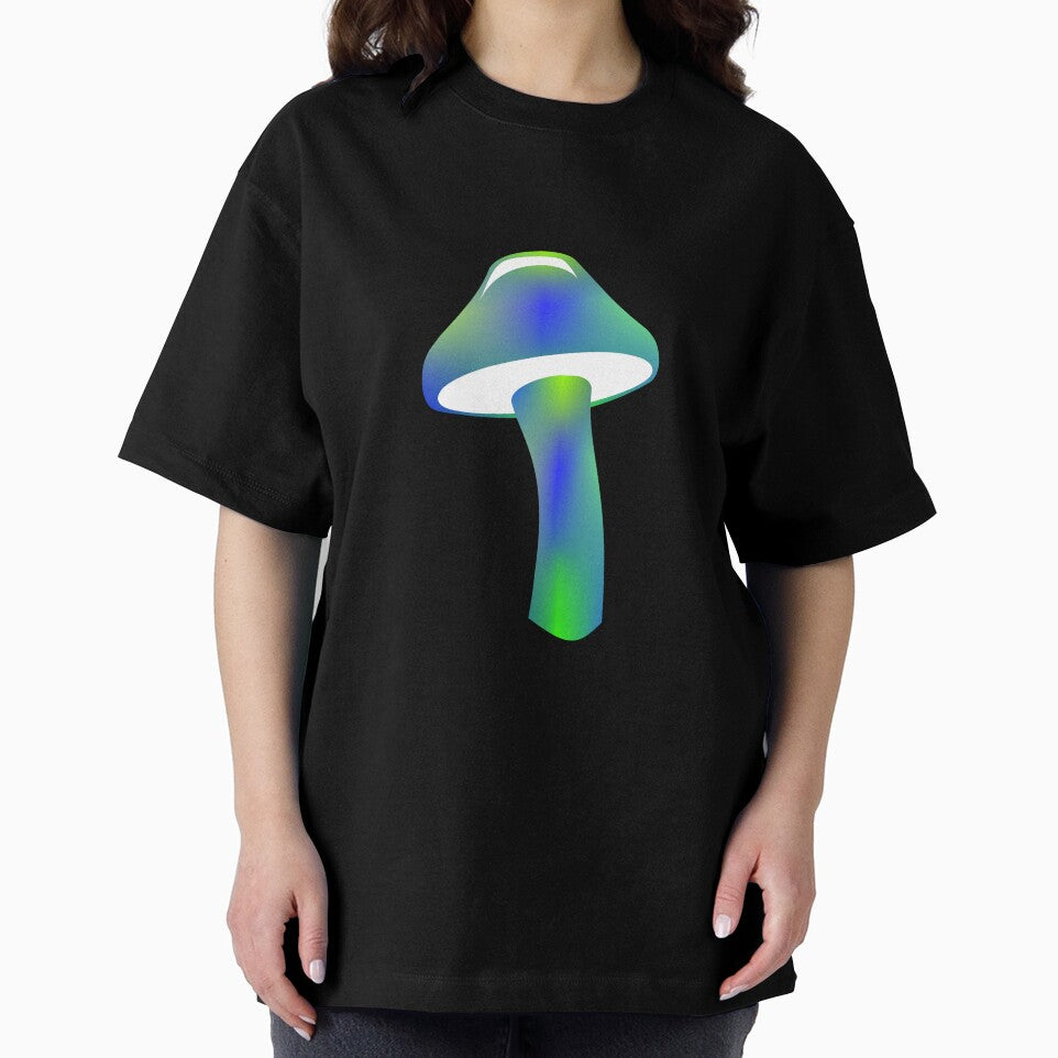 Blue and Green Mushroom by Risa-C