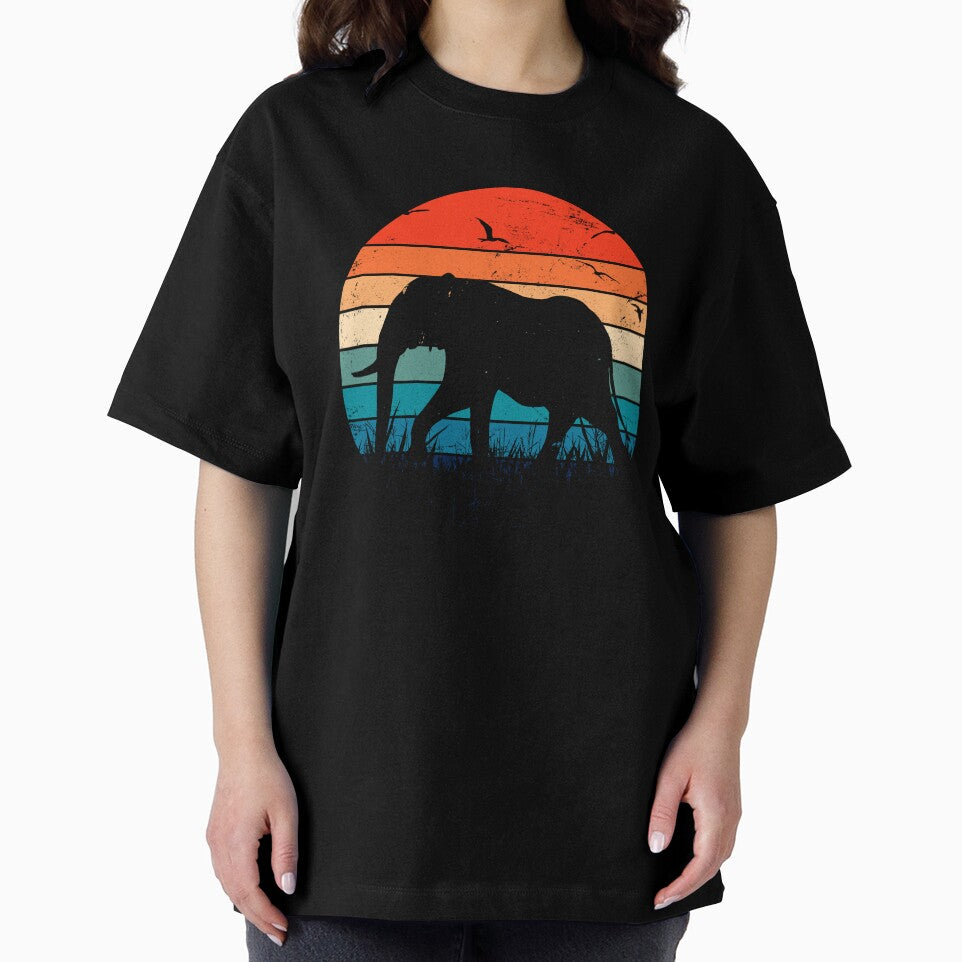 Retro Elephant T-Shirt by BSFT
