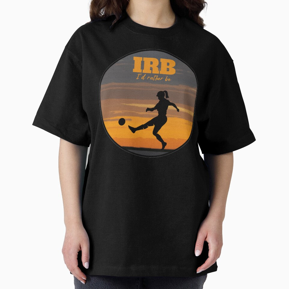 IRB, I'd Rather Be Playing Soccer Design for Female Soccer Players by LifeCrush
