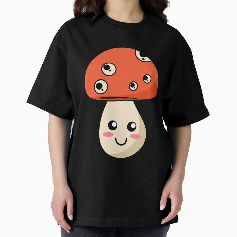 Cute Single Mushroom by Kaidynz