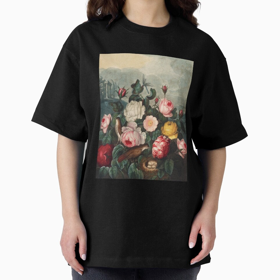Vintage Roses Botanical Flora Painting by InnerCitadel