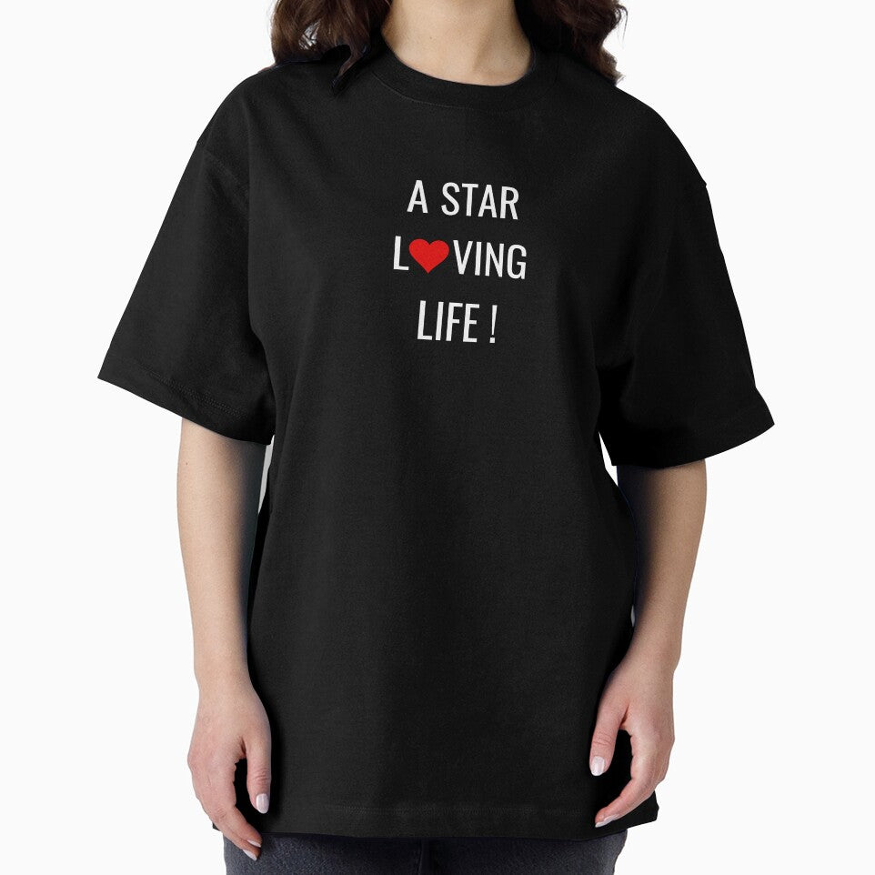 A STAR LOVING LIFE by QruMerch