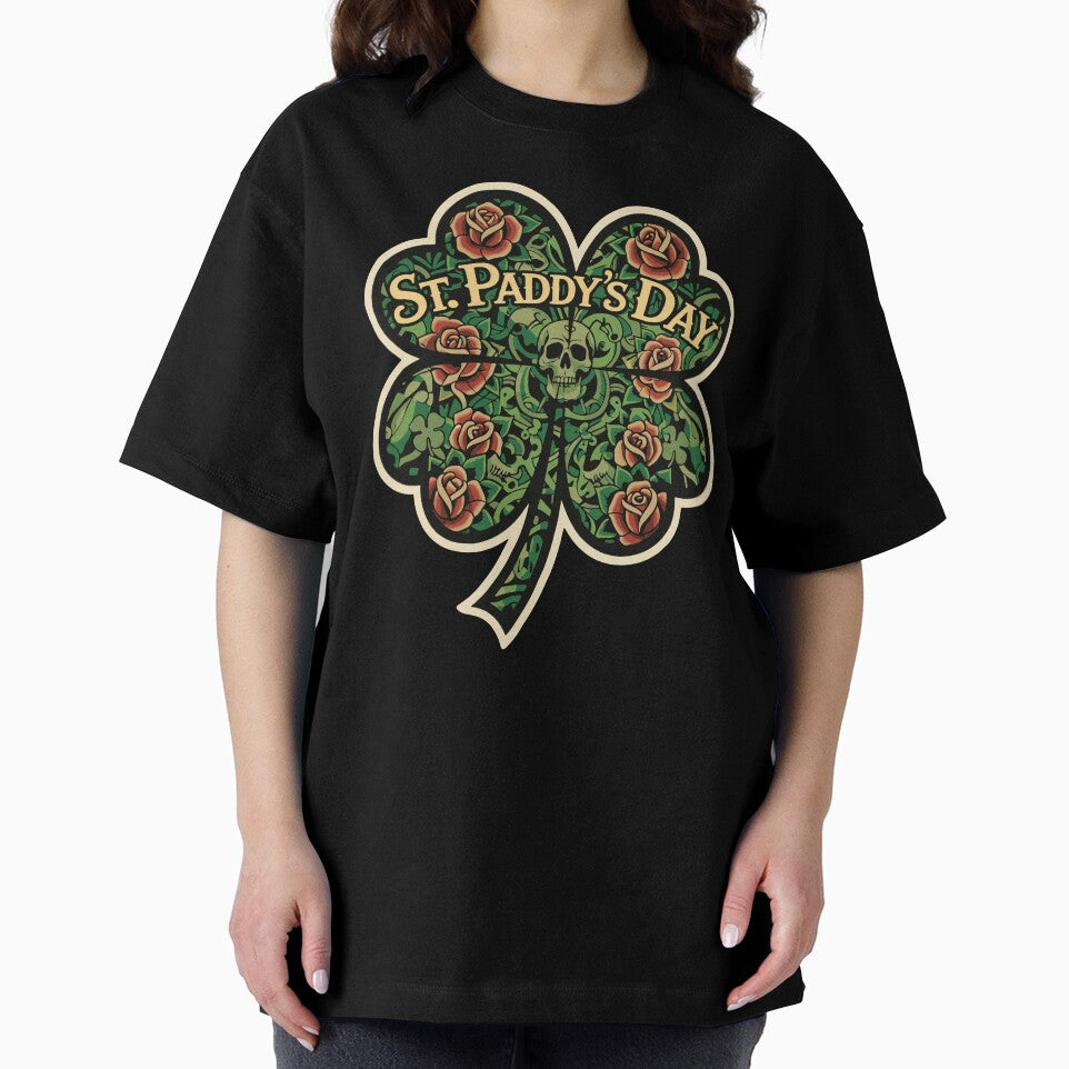 St Paddys Day Skull Clover by hunting4designs