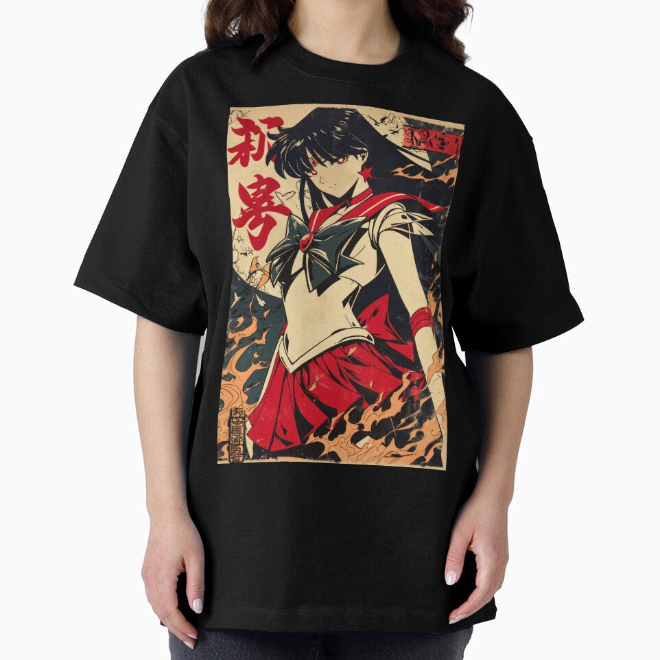 Sailor Mars Ember Vintage Poster by AnimeArsenalPrints