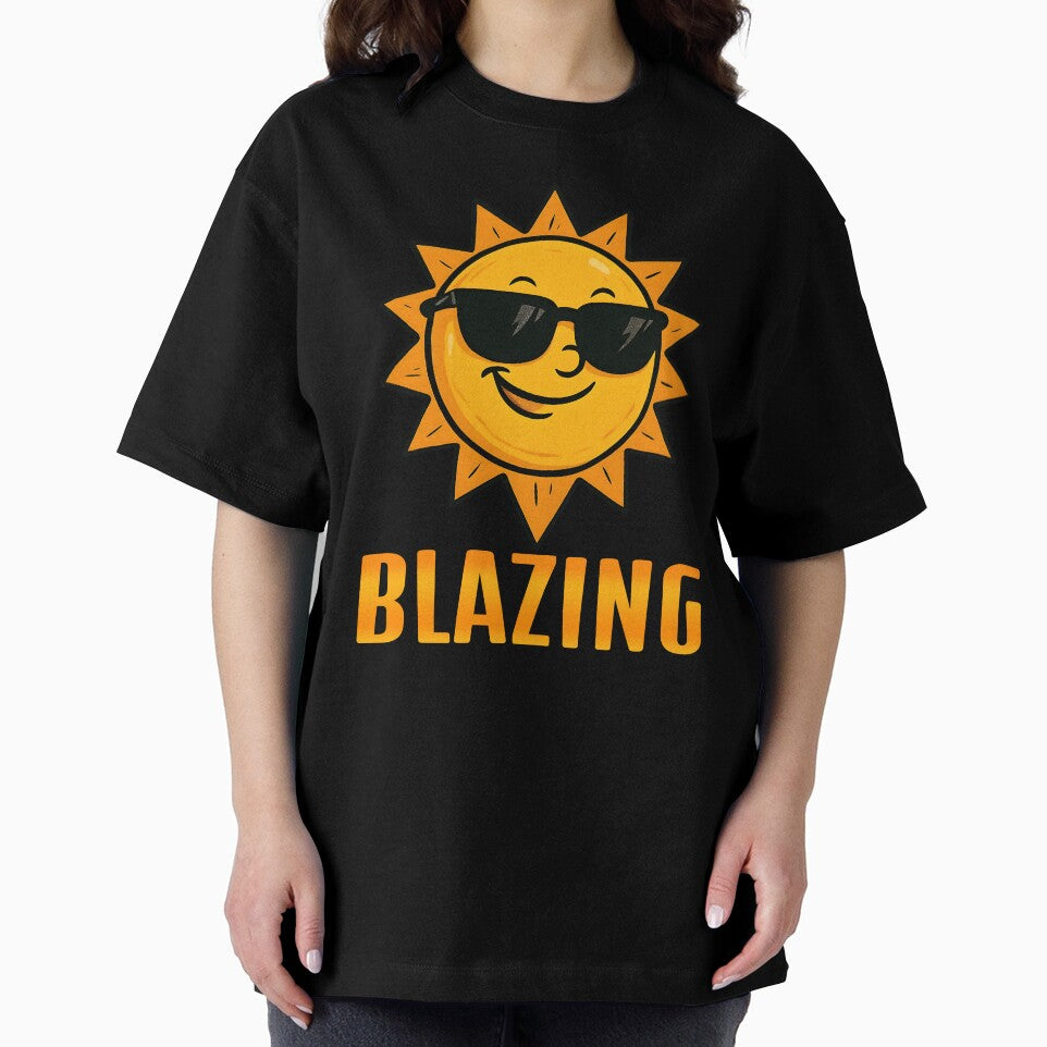 Cool Sun Cartoon Cool Cartoon Sun with Sunglasses – Funny Summer Blazing Sunshine Design by Unlimited-Style
