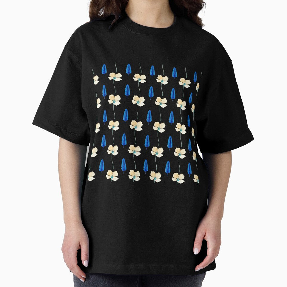 floral pattern black by AnnaBaldon