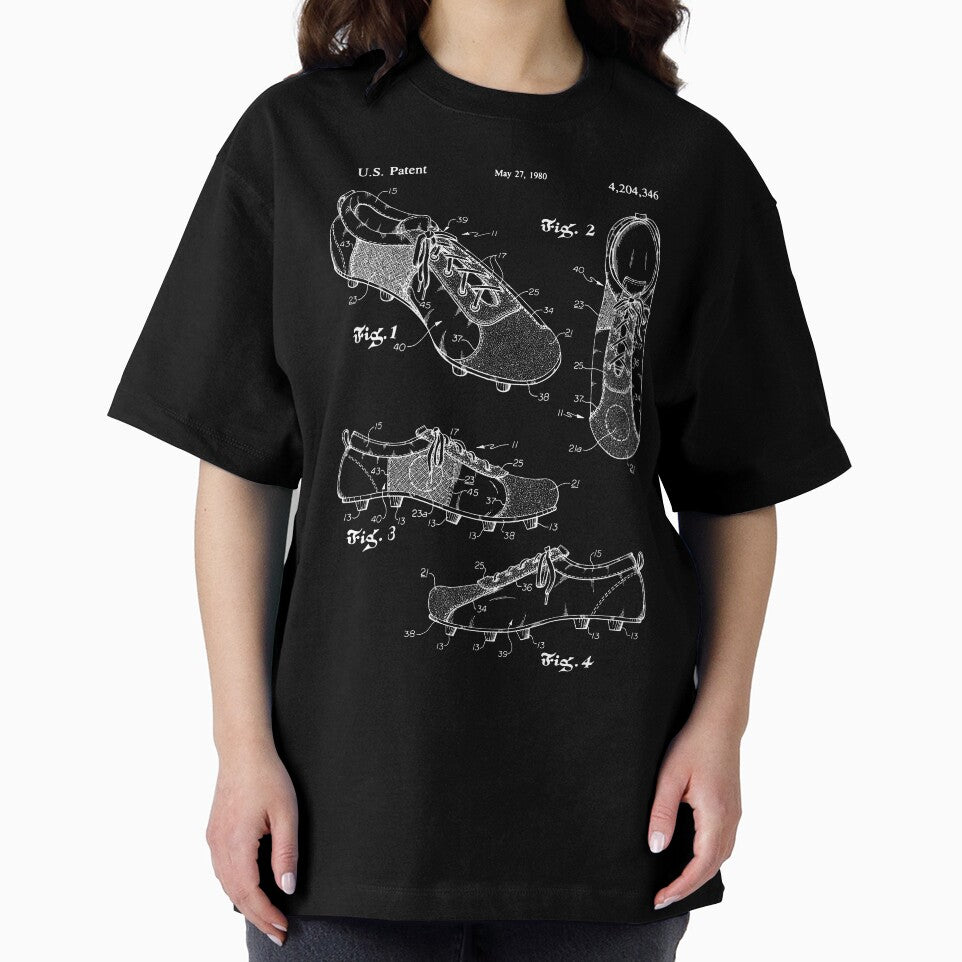 Football (Soccer) Cleats Patent - Blueprint by FinlayMcNevin
