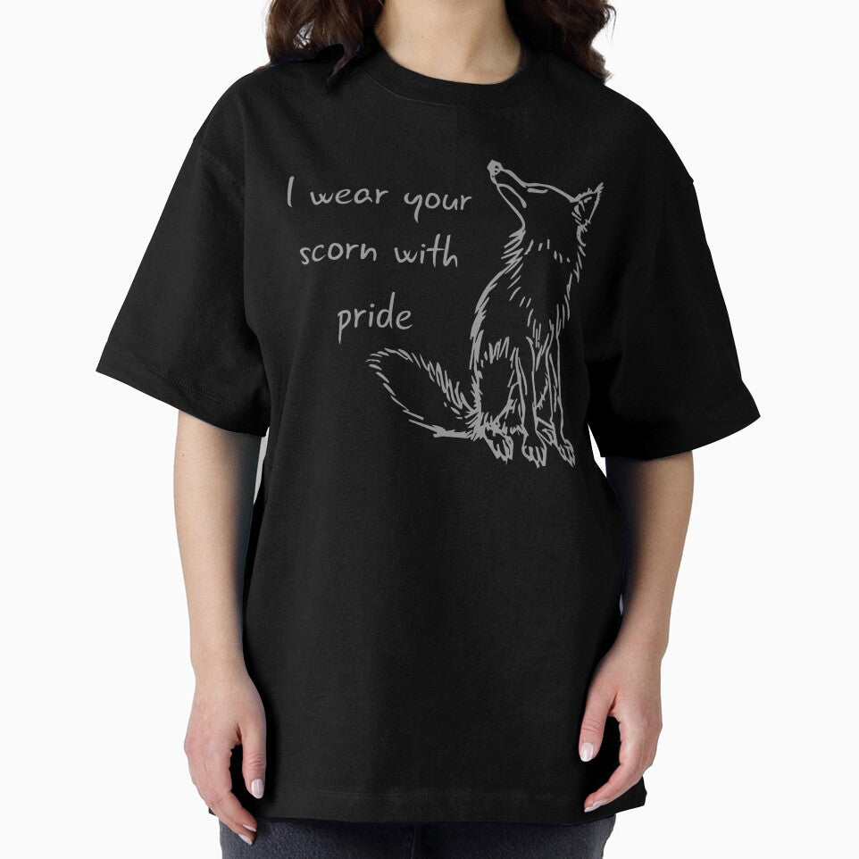 I wear your scorn with pride (canine) by SolidEarthArt
