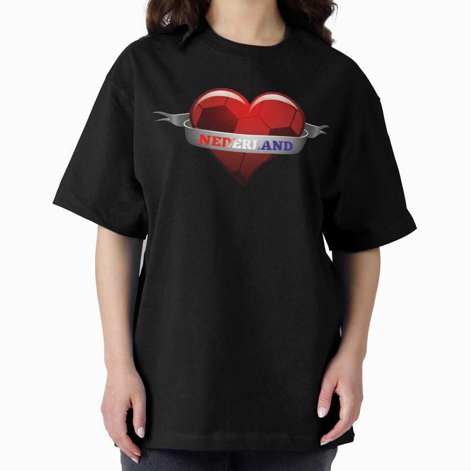 Nederland Netherlands soccer heart by MarlowLoom