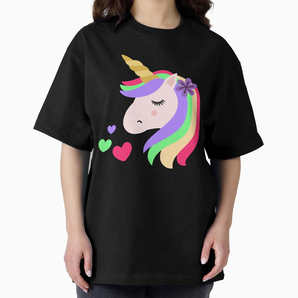 Cute Unicorn Face by Esmilna Castillo
