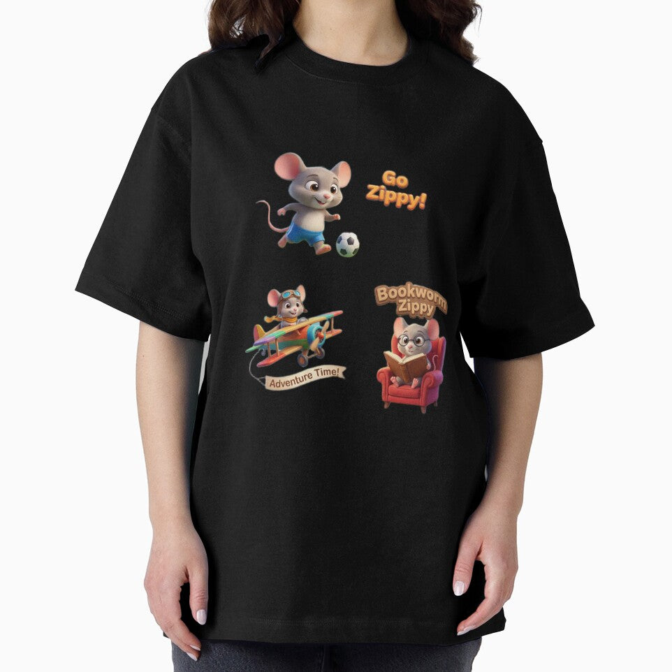 Zippy 3D Mouse Adventure Cartoon Mascot by Zippy Creation