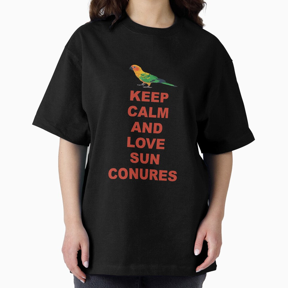 Sun Conure Keep Calm And Love Sun Conures by drwigglebutts