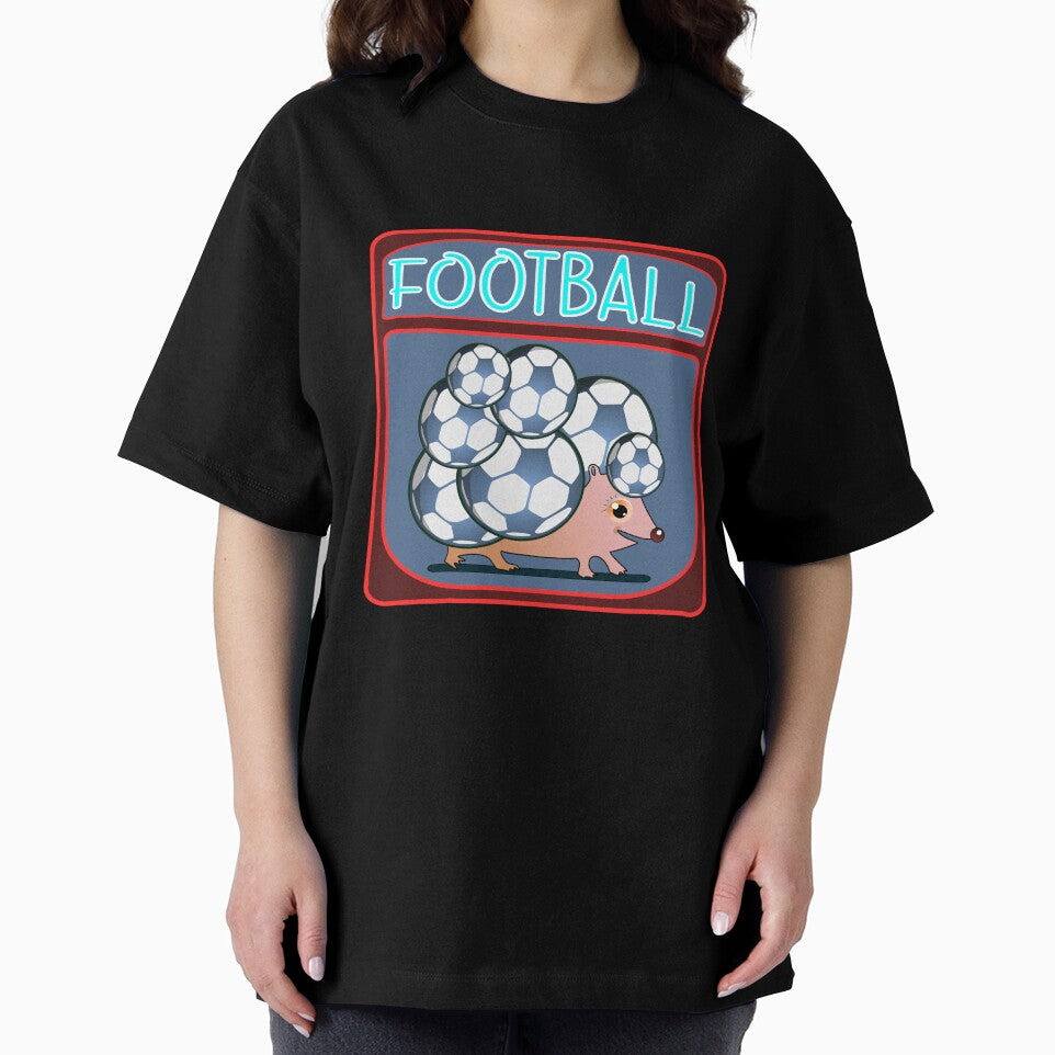 Football Animals Hedgehog by minimalartstory