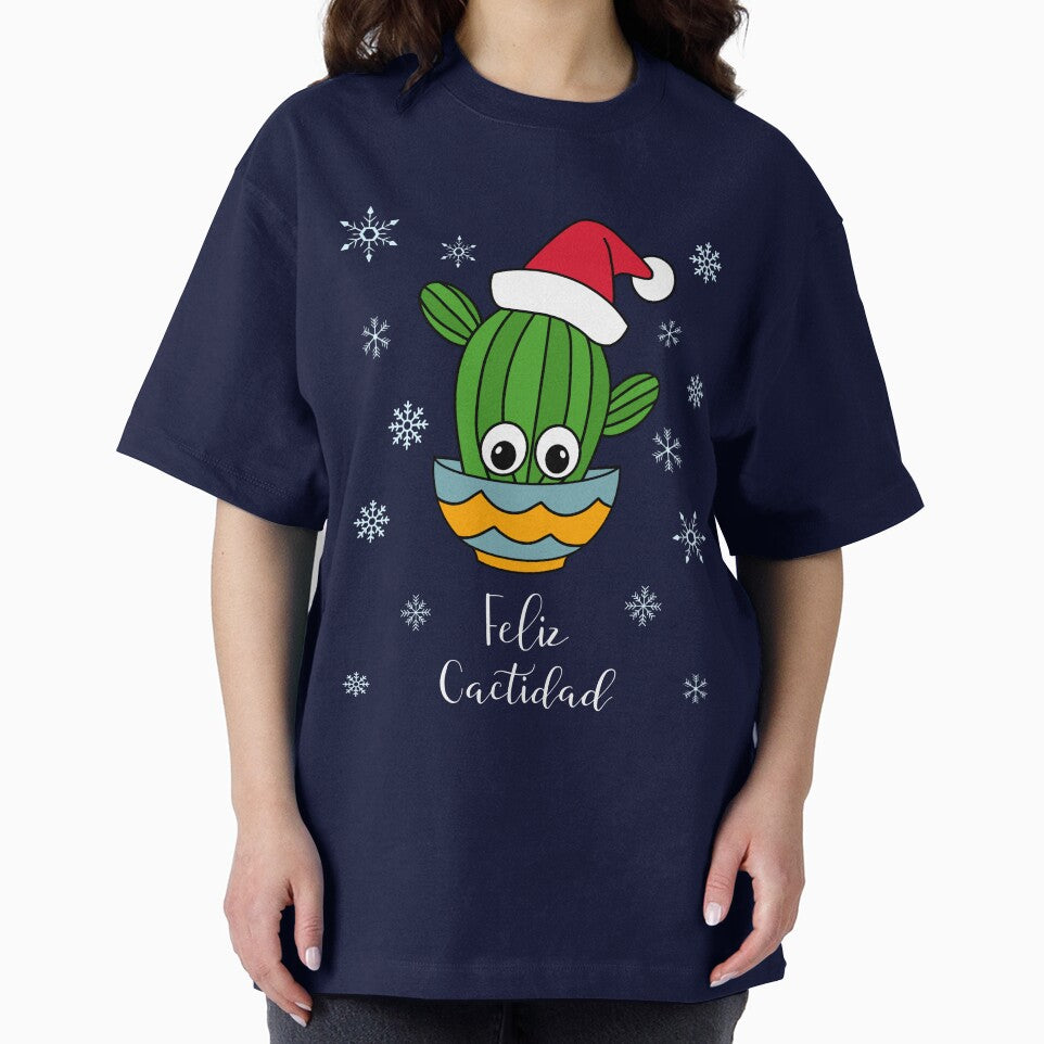 Feliz Cactidad - Cactus With A Santa Hat In A Bowl by DreamCactus