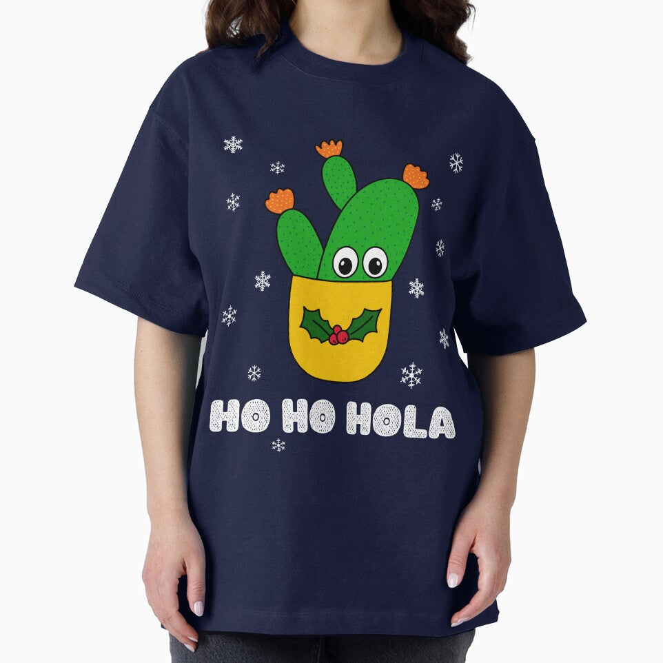 Ho Ho Hola - Opuntia Microdasys Cactus In Christmas Holly Pot by DreamCactus
