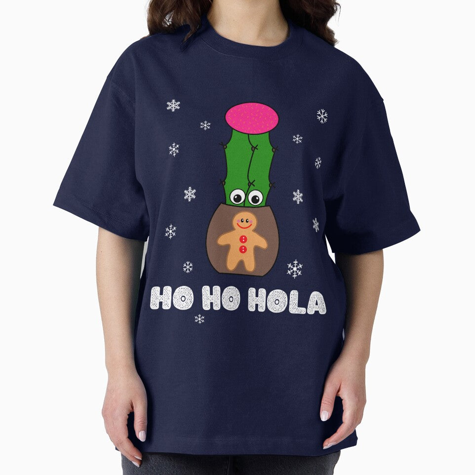 Ho Ho Hola - Hybrid Cactus In Gingerbread Man Pot by DreamCactus