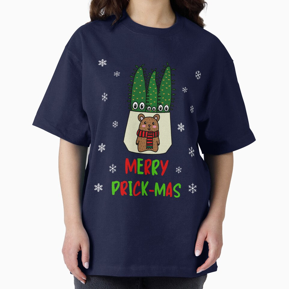 Merry Prick Mas - Eves Pin Cacti In Christmas Bear Pot by DreamCactus