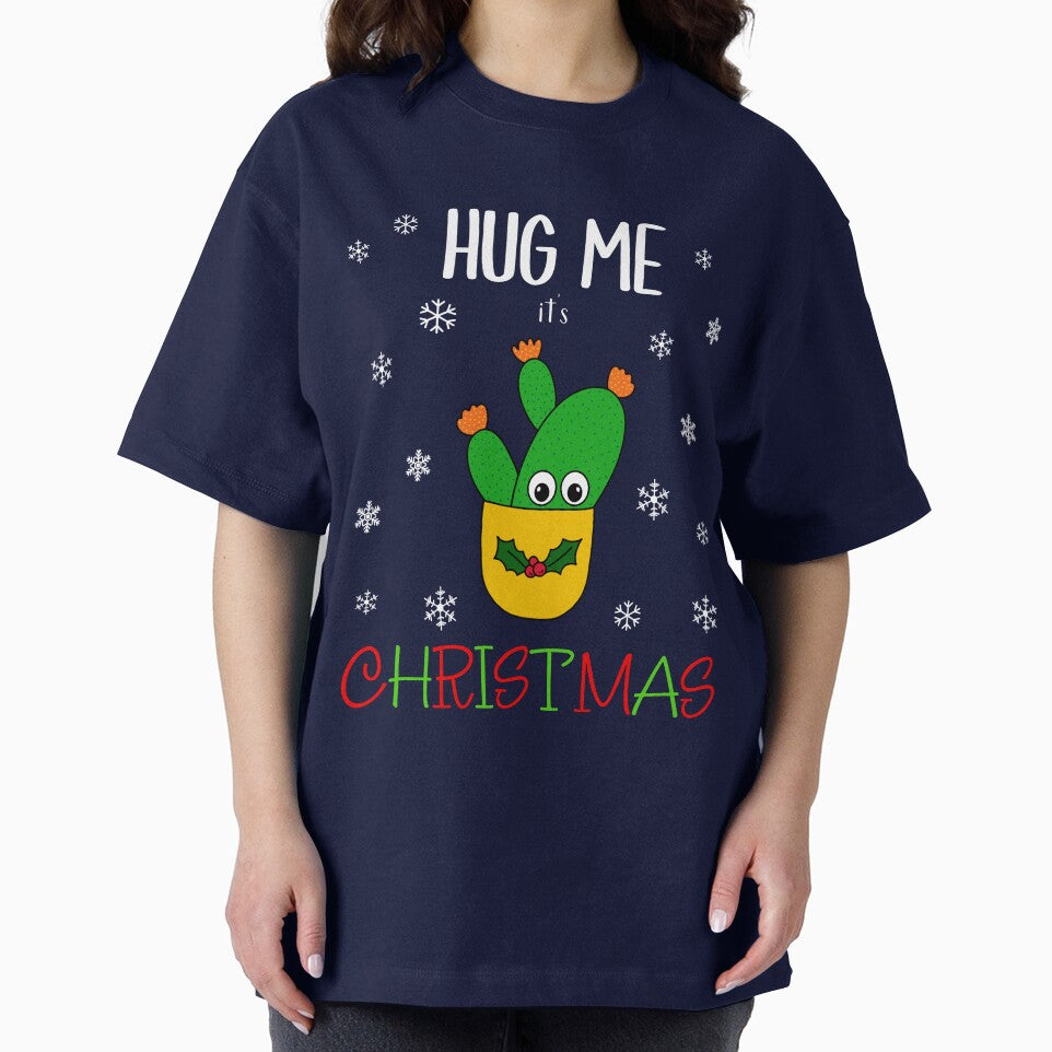 Hug Me It's Christmas - Opuntia Microdasys Cactus In Christmas Holly Pot by DreamCactus