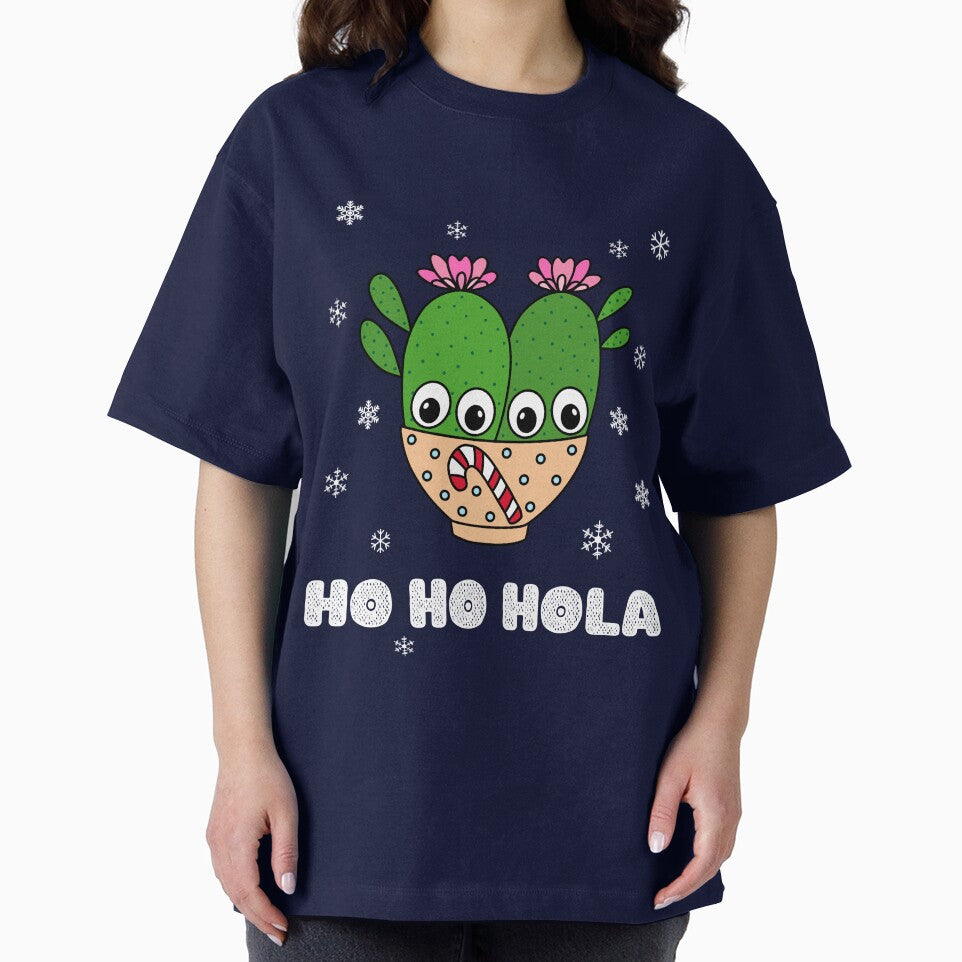 Ho Ho Hola - Cacti Couple In Christmas Candy Cane Bowl by DreamCactus