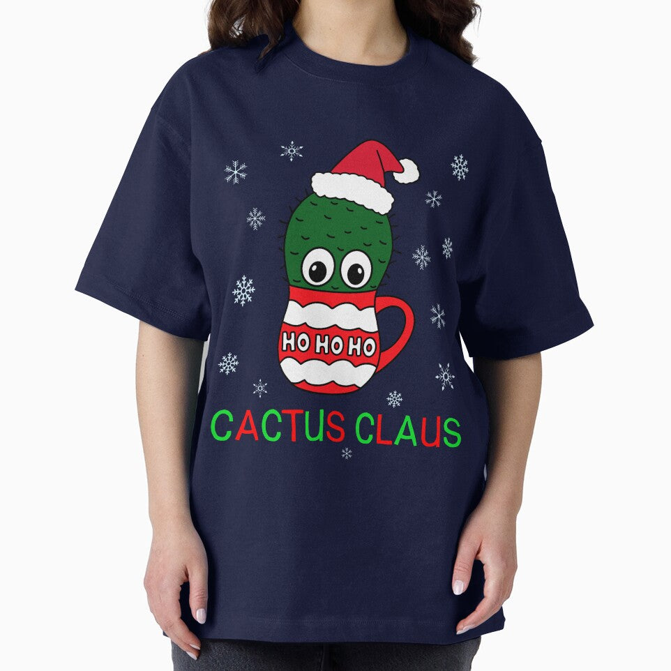 Cactus Claus - Cactus With A Santa Hat In A Christmas Mug by DreamCactus
