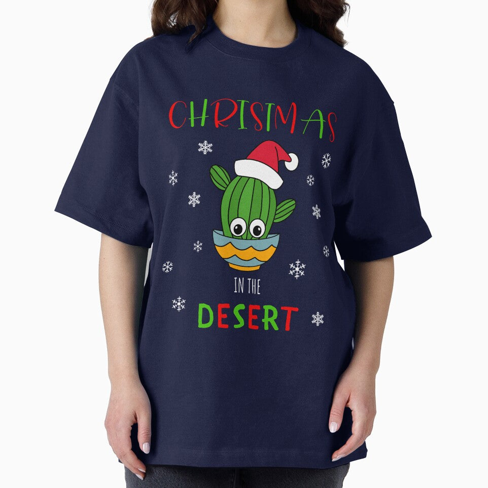 Christmas In The Desert - Cactus With A Santa Hat In A Bowl by DreamCactus