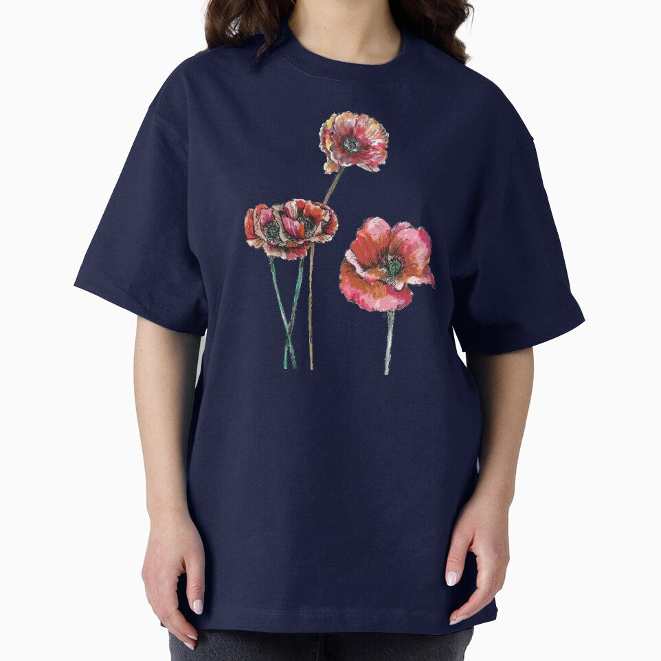 Poppy Flower illustration - 1 by FanitsaArt