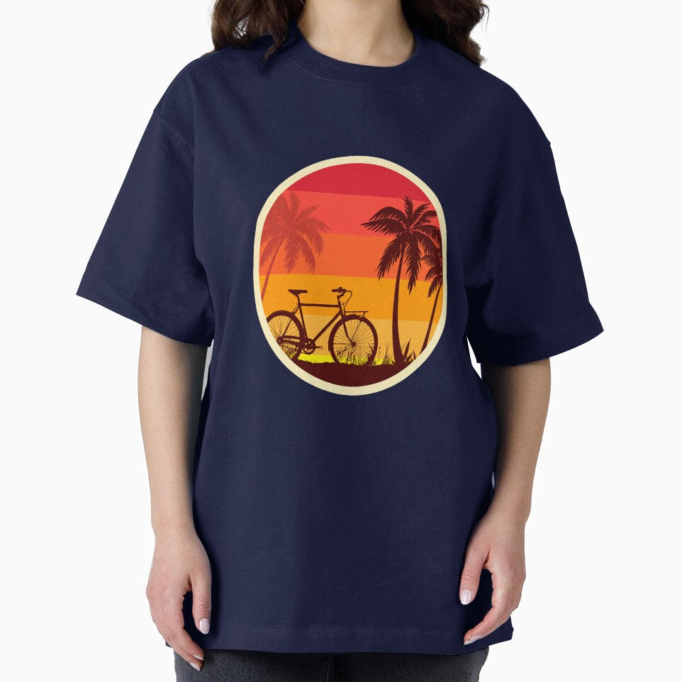 sunset with bike by HugeBang
