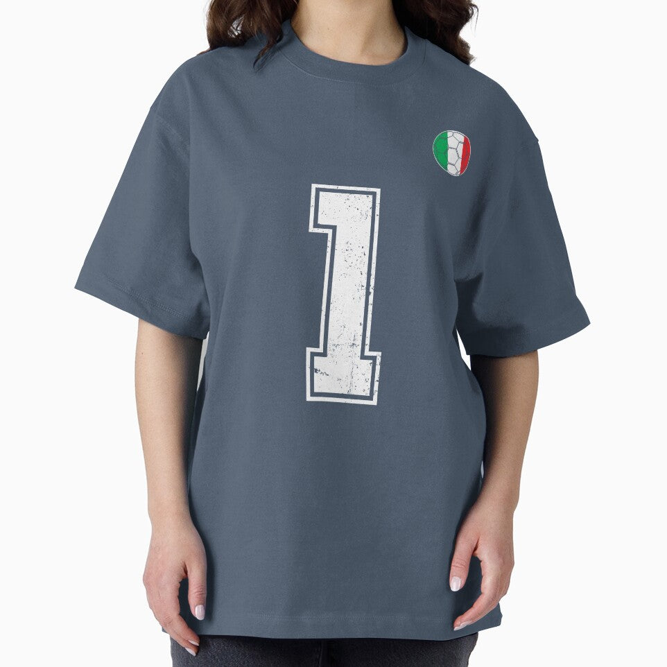 Italy Soccer Number 1 Vintage Sports Fan by RoyesButler