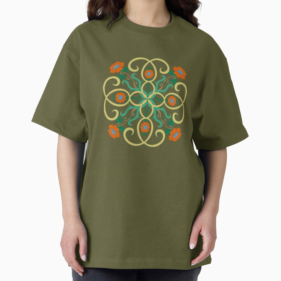 Floral Mandala by Janet Burns
