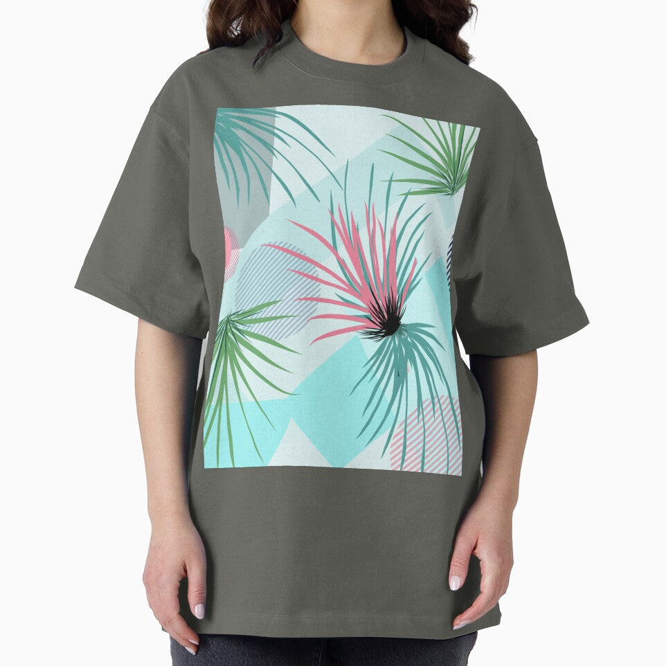 Tropical Ornamental Leaf Abstract by Nipuni Happitiya