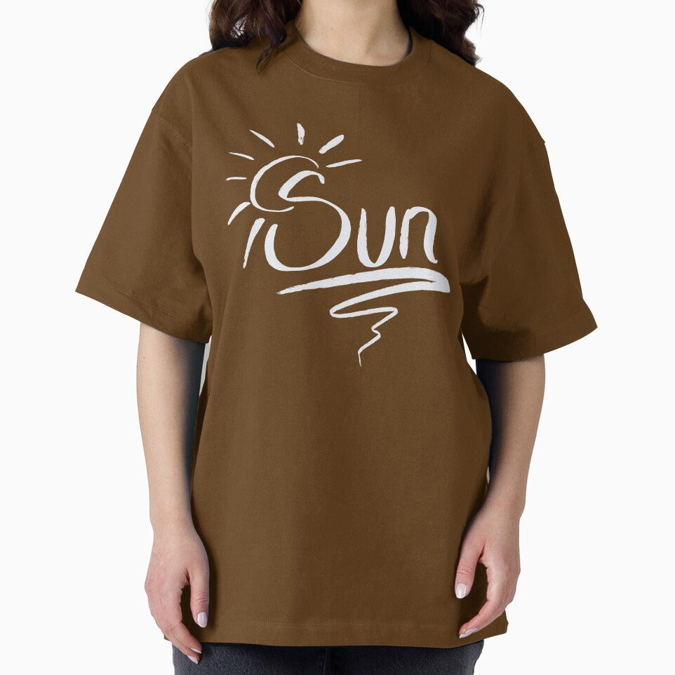Bold Sun Brush Lettering - Positive Sunshine Graphic by TheArtOfTreble