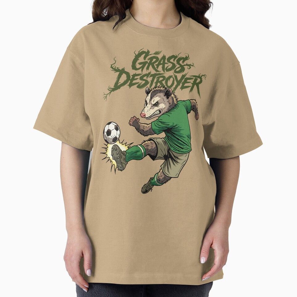 Grass Destroyer – Savage Soccer Possum by CARPIO Creations