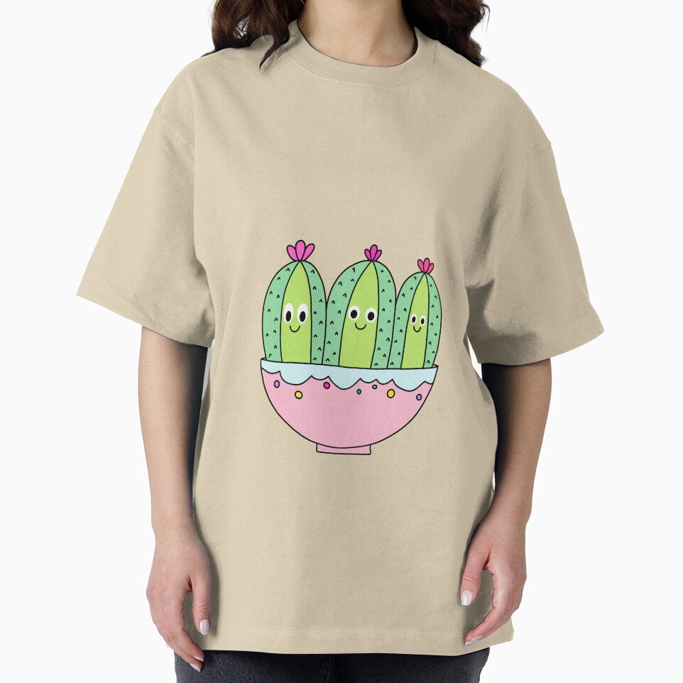 Cute Cactus Design #105: 3 Pretty Cactus Girls by DreamCactus