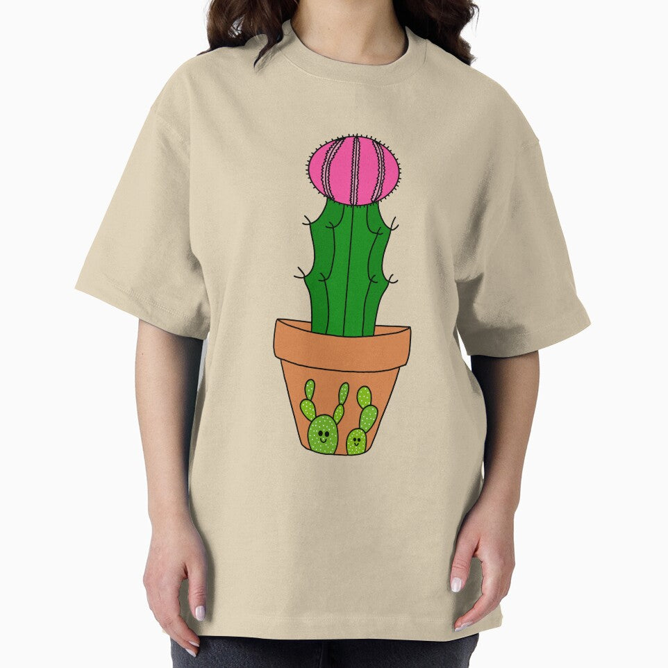 Cute Cactus Design #177: Hybrid Cactus In Cute Cacti Pot by DreamCactus