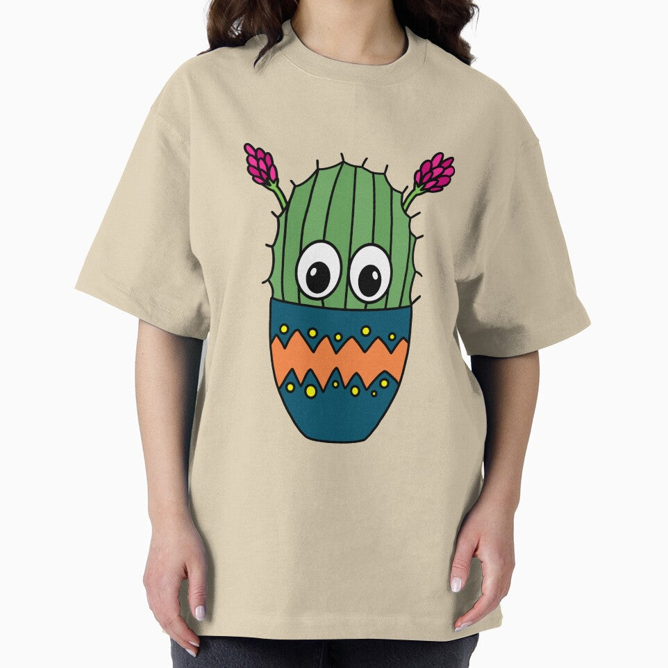 Cute Cactus Design #274: Cactus With Pretty Blooms by DreamCactus