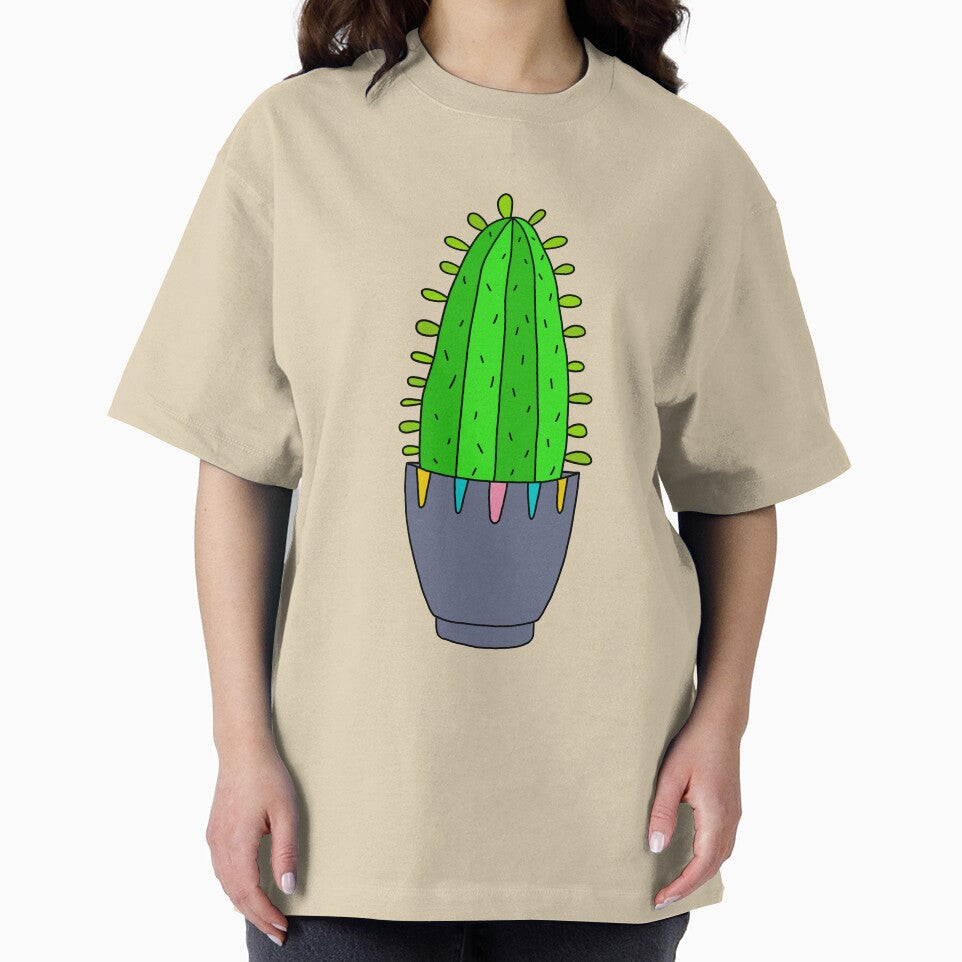 Cute Cactus Design #161: Nice Cactus In Purple Pot by DreamCactus