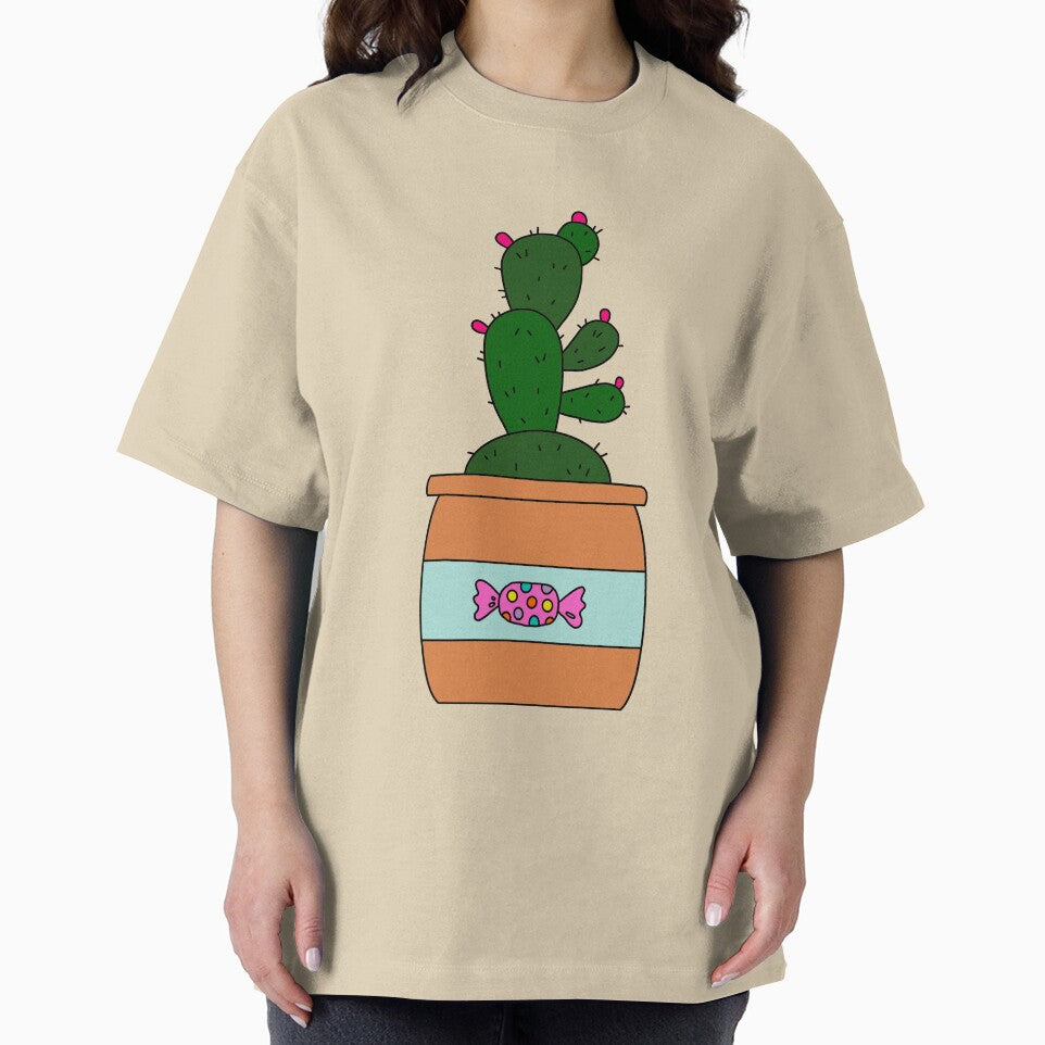 Cute Cactus Design #129: Cute Cactus In Candy Jar by DreamCactus