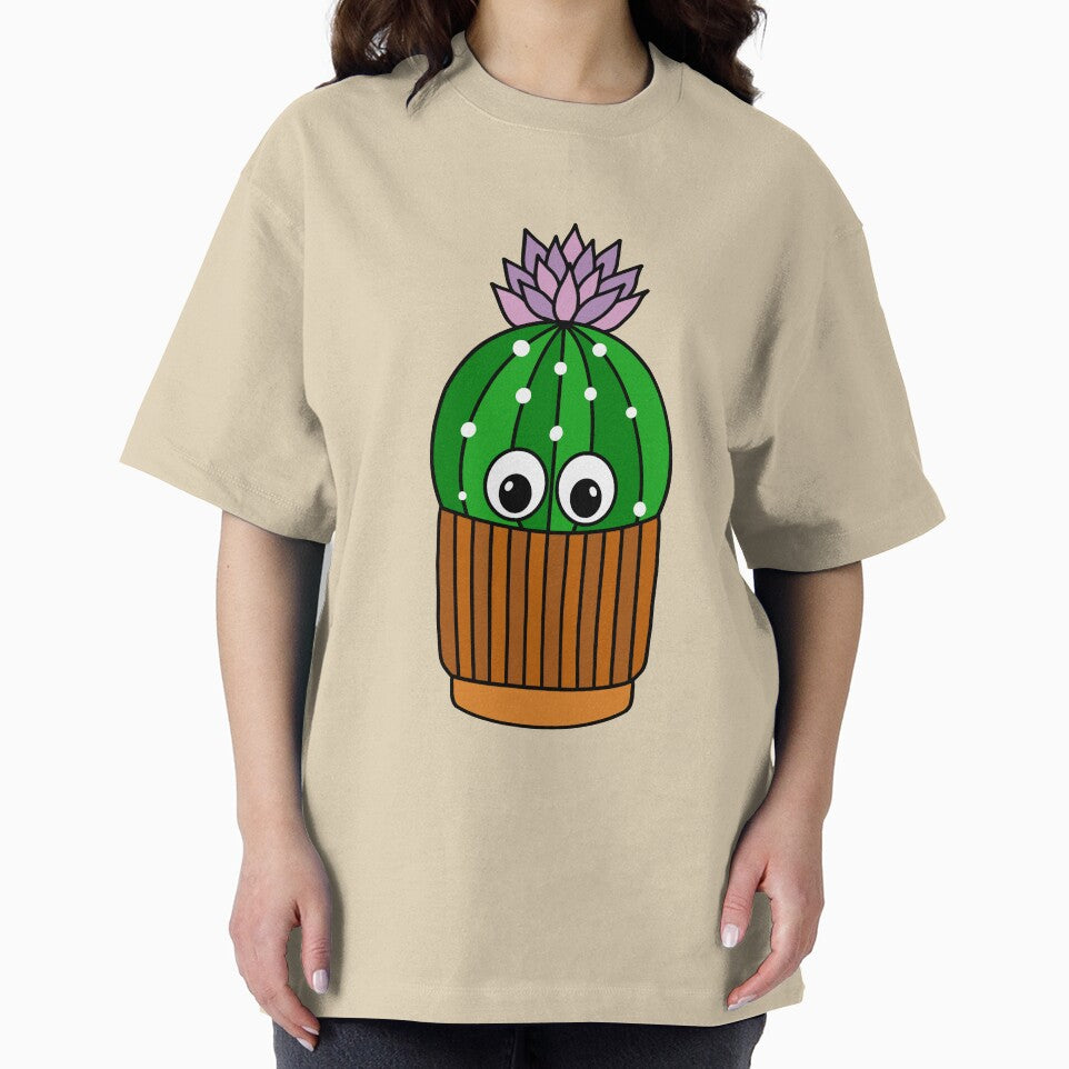 Cute Cactus Design #298: Pretty Cactus In Terra-cotta Pot by DreamCactus