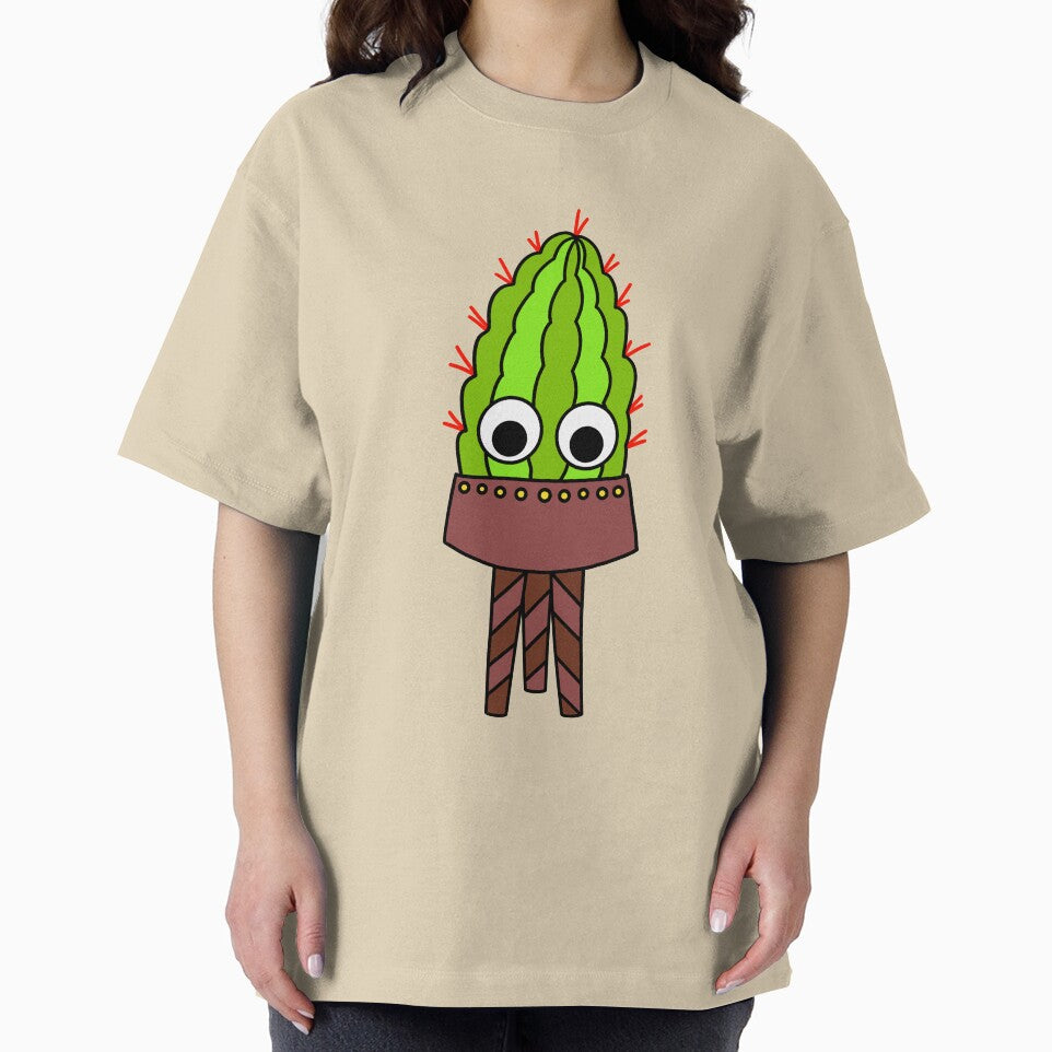 Cute Cactus Design #228: Curvy Cactus In Planter by DreamCactus