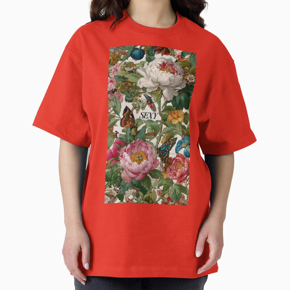 Sexy Lush Baroque Floral Print by CMooreWorx
