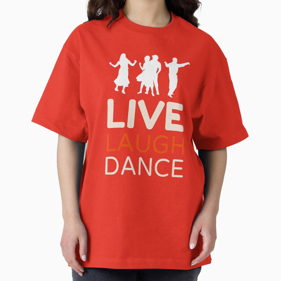 Live Laugh Dance - Short Motivational Quotes | Colorful Stylish Dance Typography by Delandor