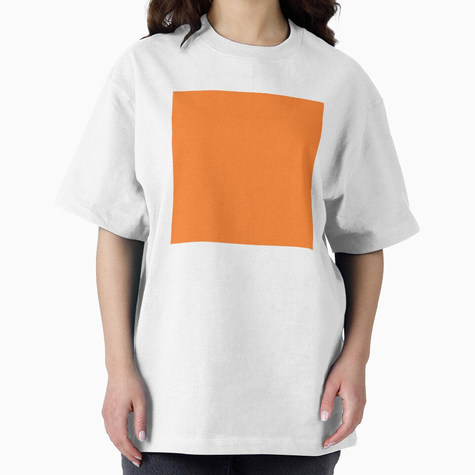 Solid Bright Orange by Arianna Khalil