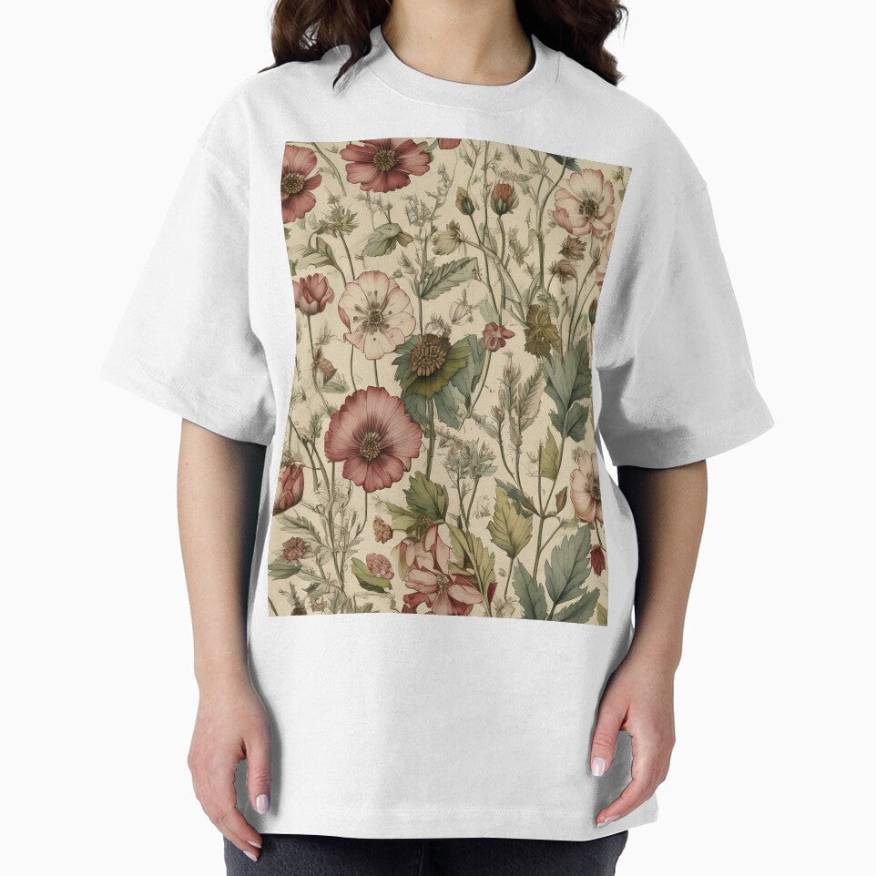 botanical illustration of wildflowers by Designbes