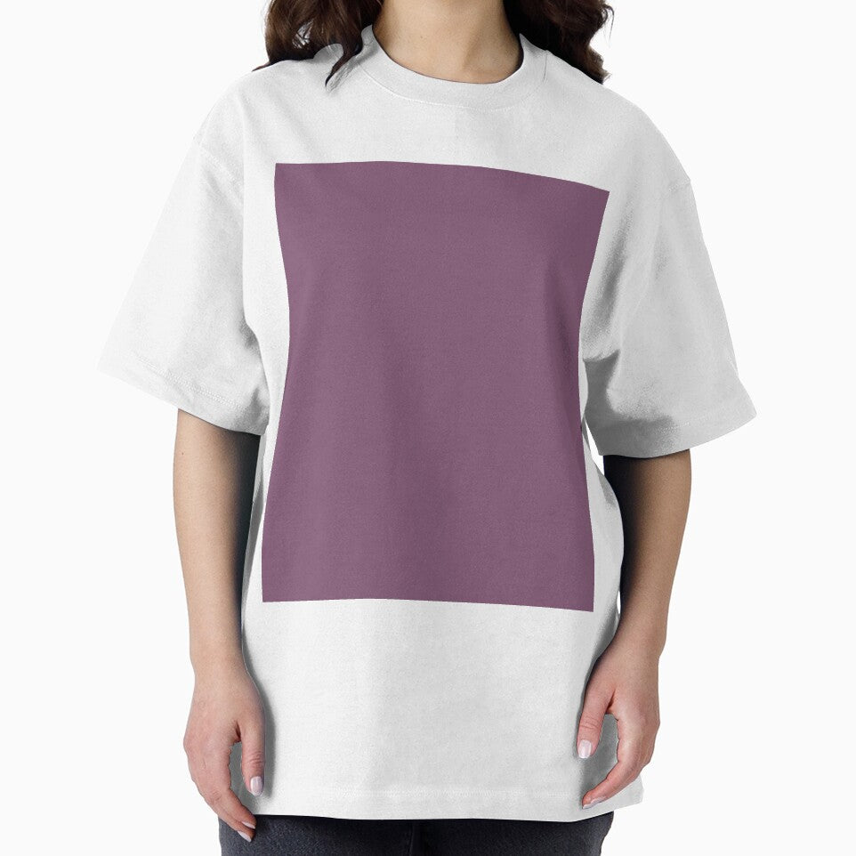 Plain Solid Color Strong Mauve Medium Purple Dusty Purple by mimihuang creations