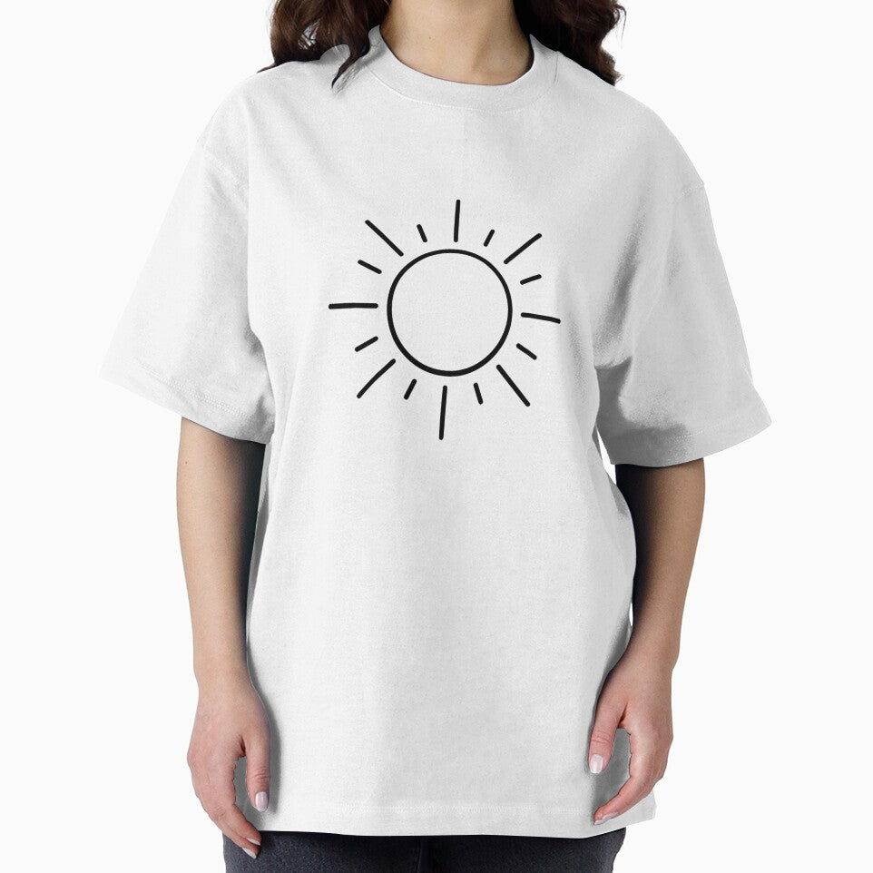 Minimal Boho Sun Line Art – Simple Aesthetic Sun Illustration, Modern Minimalist Celestial Design by ArtWaveStudio8
