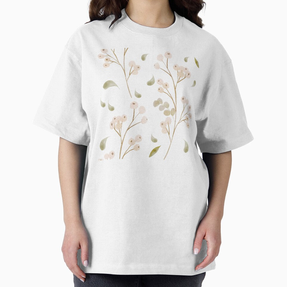 Soft and Subtle Watercolor Botanical Pattern by Ching Teoh