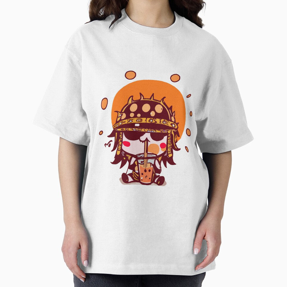 Tangled Sun Warrior drinking bubble tea V2 by design19970
