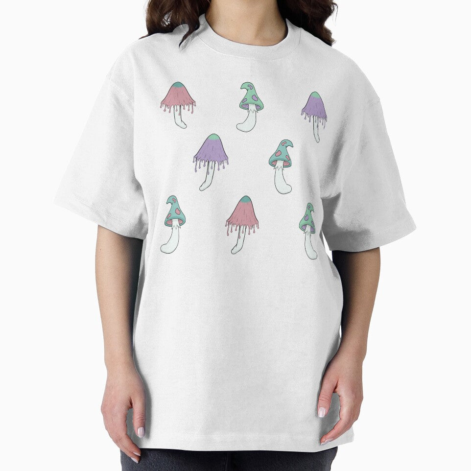 Pastel Fairy and Gloomy Mushroom by CreativeDraws42